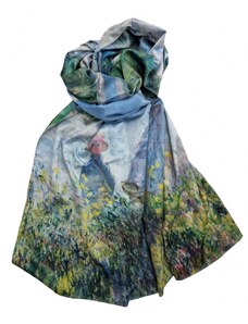 Katrin's Fashion Hodvábny Dámsky elegantný šál