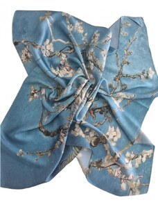 Katrin's Fashion Dámsky šatka s hodvábom Van Gogh