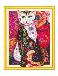 Diy mozaiková súprava Graine Creative Cat Diamond Painting