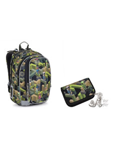 TOPGAL - školské tašky, batohy a sety TOPGAL - SmallSet-MIRA20046 - školská sada pre chlapcov s minecraft a výbavou