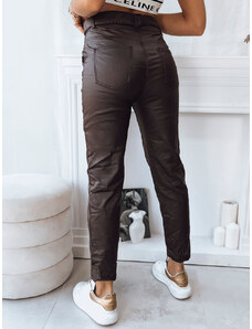 VIOLA women's trousers, dark brown, Dstreet
