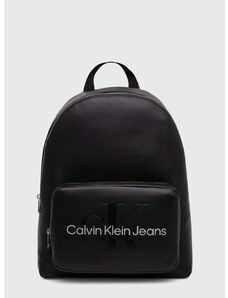 Ruksak Calvin Klein Jeans dámsky,čierna farba,veľký,jednofarebný,K60K611867