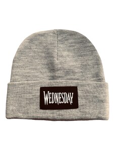Dievčenská čiapka Wednesday - pletená