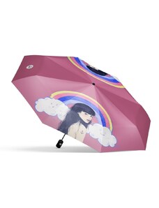 Dáždnikovo Skladací dáždnik Dúhová nálada - ružová