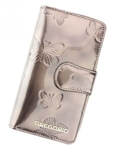 Dámska kožená peňaženka sivá - Gregorio Cecellia šedá