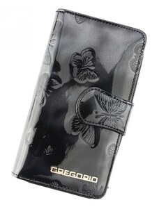Dámska kožená peňaženka čierna - Gregorio Cecellia čierna