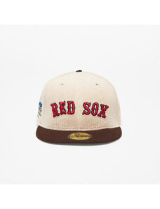 Šiltovka New Era Boston Red Sox 59FIFTY Fall Cord Fitted Cap Brown
