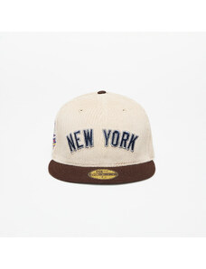 Šiltovka New Era New York Yankees 59FIFTY Fall Cord Fitted Cap Brown