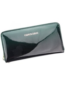 Dámska kožená púzdrová peňaženka zelená - Gregorio Luziana zelená