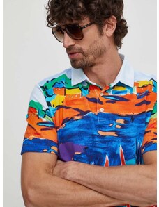 Bavlnené polo tričko Polo Ralph Lauren vzorovaný,710926273