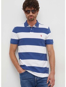 Bavlnené polo tričko Polo Ralph Lauren vzorovaný, 710926400