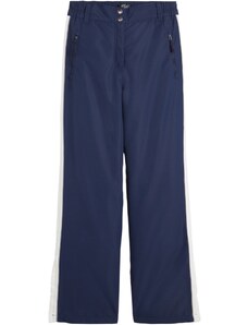 bonprix Funkčné termo nohavice, s reflekčnými prvkami, vodotesné, rovné, farba modrá