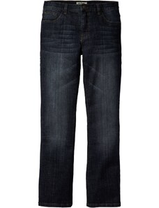 bonprix Strečové džínsy Regular Fit Bootcut, farba modrá