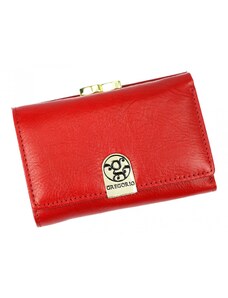 Dámska kožená peňaženka červená - Gregorio Claudinna červená