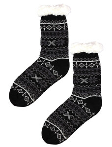 Pesail Snowy dark huňaté ponožky baránok MC 113