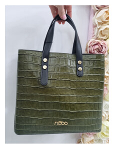 Katrin's Fashion Zelená kabelka do ruky Nobo