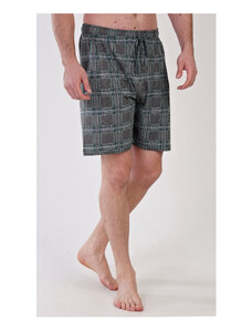 Gazzaz Pánske pyžamové šortky Adam, farba šedá, 100% bavlna