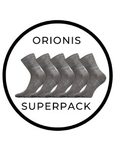 ORIONIS SUPERPACK 5párov antibakteriálne merino ponožky so striebrom Voxx
