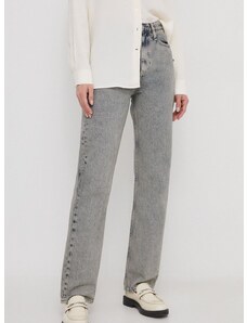 Rifle Calvin Klein Jeans dámske,vysoký pás,J20J222455