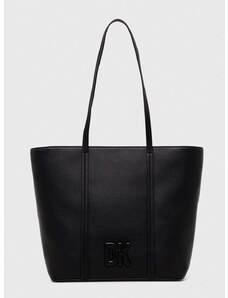 Kožená kabelka Dkny čierna farba, R41AKC01