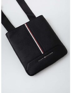 Malá taška Tommy Hilfiger čierna farba,AM0AM11833