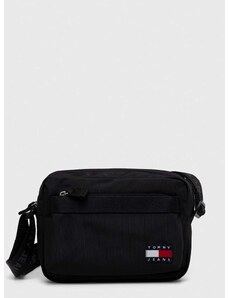 Malá taška Tommy Jeans čierna farba, AM0AM11969
