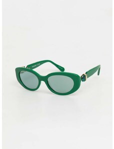 Slnečné okuliare Swarovski 5679539 LUCENT zelená farba