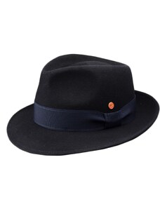 Luxusný modročierny klobúk Mayser - Manuel Mayser