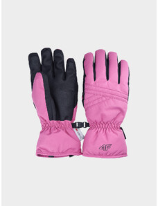 4F Dámske lyžiarske rukavice Thinsulate - ružové