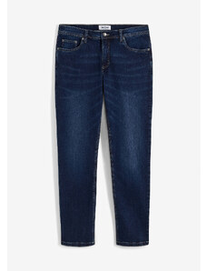 bonprix Strečové džínsy Regular Fit, Straight, farba modrá, rozm. 54