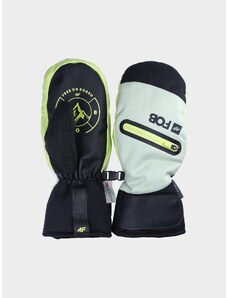 4F Dámske snowboardové rukavice Thinsulate - zelené