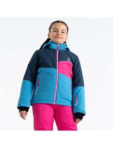 Detská zimná lyžiarska bunda Dare2b STEAZY modrá/ružová
