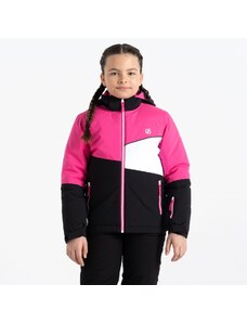 Detská zimná lyžiarska bunda Dare2b STEAZY ružová/čierna