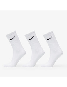 Pánske ponožky Nike Cushioned Training Crew Socks 3-Pack White