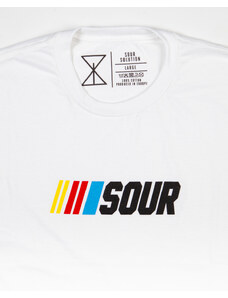 SOUR Soulution Biele tričko SOUR SOURCAR TRIČKO WHITE