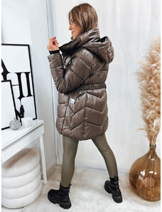 Women's quilted winter coat BLOOM mocha Dstreet