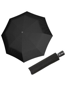 Doppler Magic Fiber vzor - pánsky plne-automatický dáždnik šedý vzor