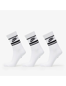 Pánske ponožky Nike NSW Everyday Essential Crew Socks 3-Pack White/ Black/ Black