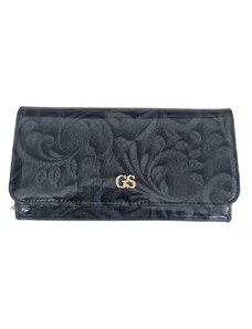 Katrin's Fashion Kožená čierna peňaženka Grosso