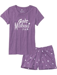 bonprix Krátke pyžamo, farba fialová