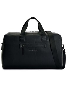 Cestovná taška Tommy Hilfiger - Essential Pebble Grain Weekender Bag - BDS/002 Black (TH)