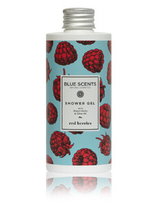 Blue Scents Shower gel red berries- Sprchovací gél s červeným bobuľovým ovocím 300 ml