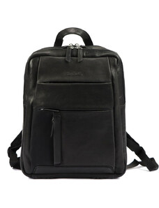 Pierre Cardin L200120-2 čierny pánsky kožený ruksak na notebook 9l