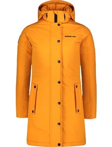 Nordblanc Žltý dámsky nepremokavý zimný kabát BLACKFROST