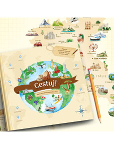 Familium Kniha Cestuj! na plánovánie výletov, Európa, svet