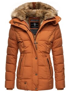 Marikoo Nekoo dámska zimná bunda s kapucňou, rusty cinnamon