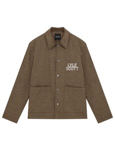 Lyle Scott Prechodna bunda Jumbo Cord Shearling Jacket be ova hrdzavohneda GLAMI.sk