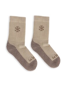 Detské barefoot ponožky Be Lenka Kids - Crew - Merino Wool - Beige 23-26