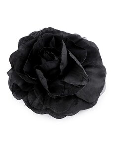 Stoklasa Brož / ozdoba růže Ø10 cm - 6 černá