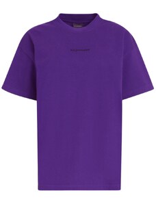 BALENCIAGA Logo Dark Purple tričko